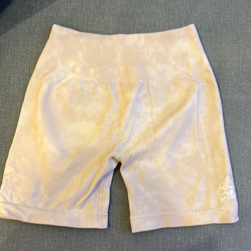 Darc Sport Seemless Everson Shorts Cream Marble Size Medium